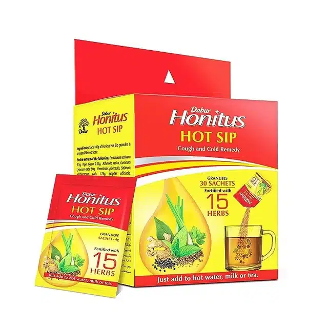 Dabur Honitus Hot Sip 30Nx4g Sachets