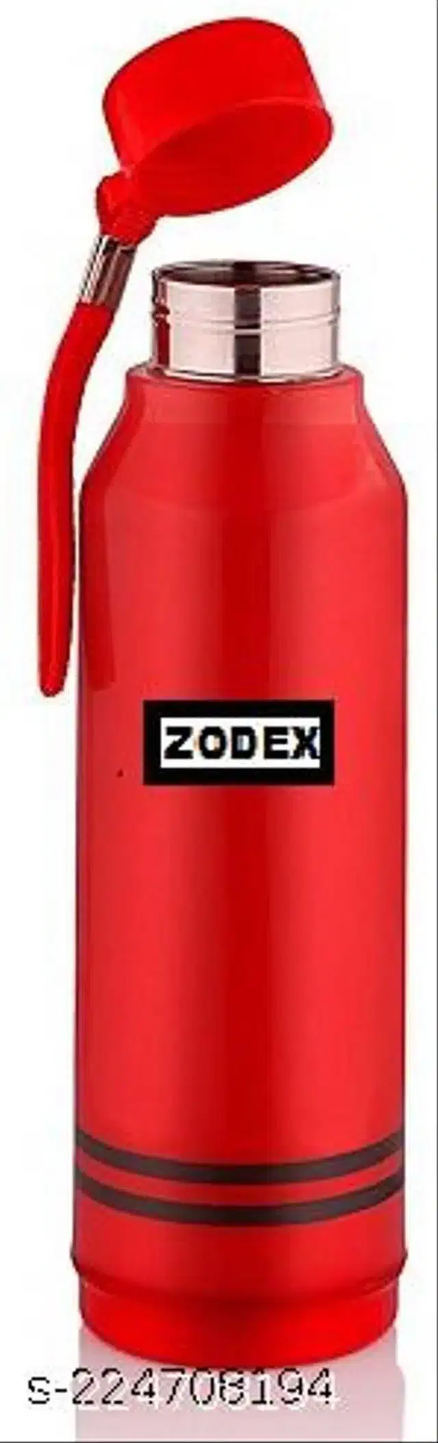 Stainless Steel Water Bottle, Red