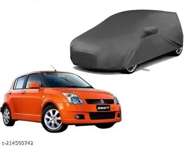 Taffeta Waterproof Car Cover for Maruti Suzuki Swift, Multicolor