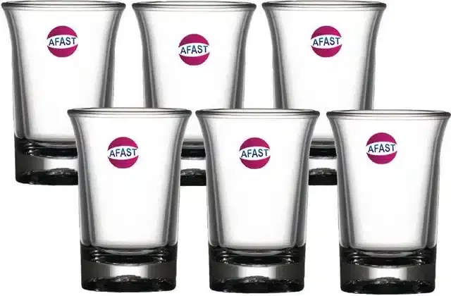 Fancy Water & Wine Glass, 30 ml, Pack of 6