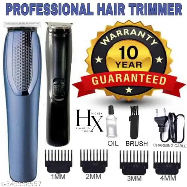 Rechargeable Trimmer for Men, Blue