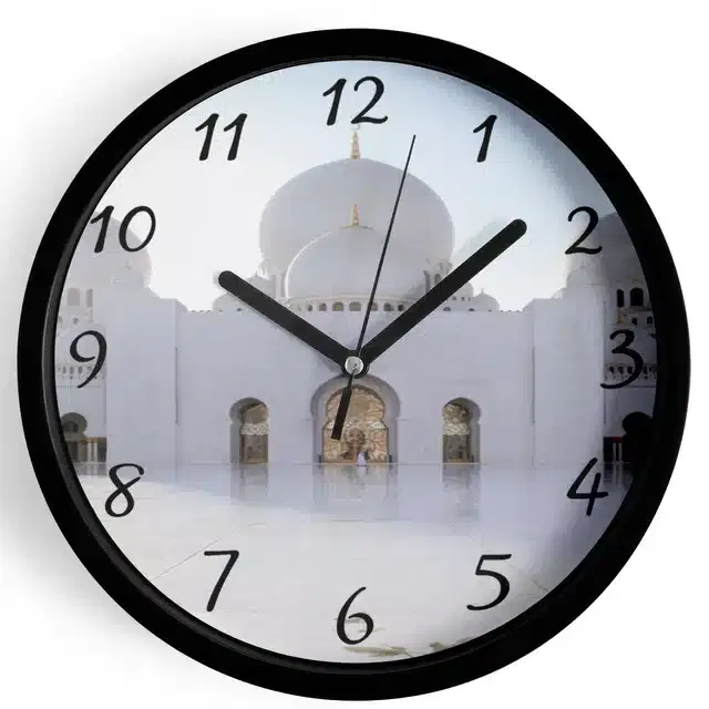 Analog Wall Clock, Multicolor, 7 inches