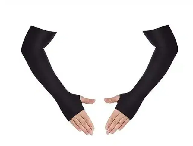 Arm Sleeves for Men, Set of 1 (Black)