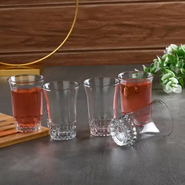 Liquor cum Cocktail Glasses, Transparent, 150 ml, Pack of 5