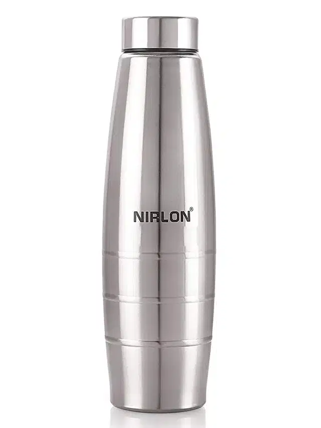 Stainless Steel Water Bottle, Silver, 1000 ml