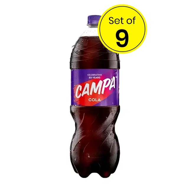 Campa Cola Soft Drink 9X2.25 L Bottle (Pack of 9)