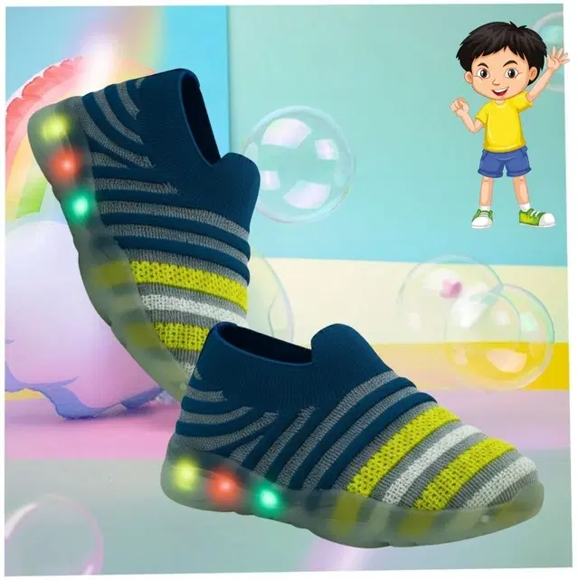 Casual Shoes for Boys (Blue, 0-3 M)