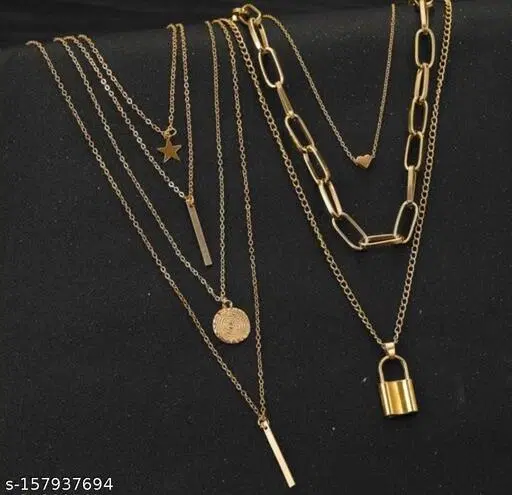 Trendy Layered Necklace for Girls And Women