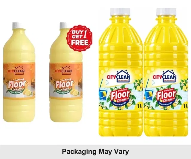 City Clean Phenyl Citrus 2X1 L (Buy 1 Get 1 Free)