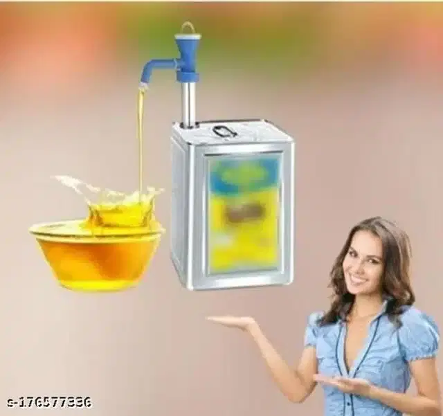 Plastic Manual Hand Oil Pump, Multicolor