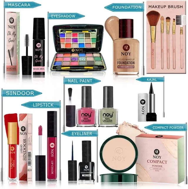 NOY Makeup Kit Captivating Match for Irresistible Allure, YN223, Pack of 15