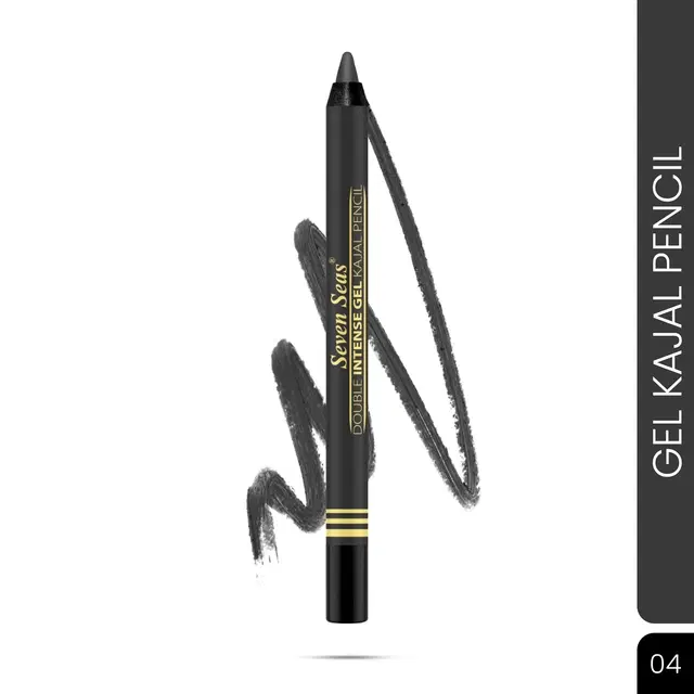 Seven Seas Smoke Eyes Kajal for Women, Smoky (2.5 g)