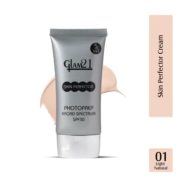Glam21 Skin Perfector Cream, 50 g, Light Natural