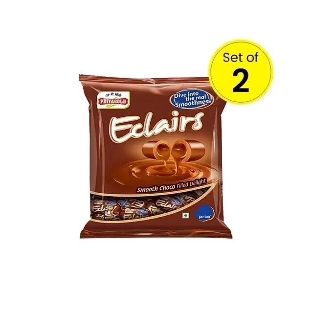 Priyagold Eclairs 2X200 g (Pack Of 2)