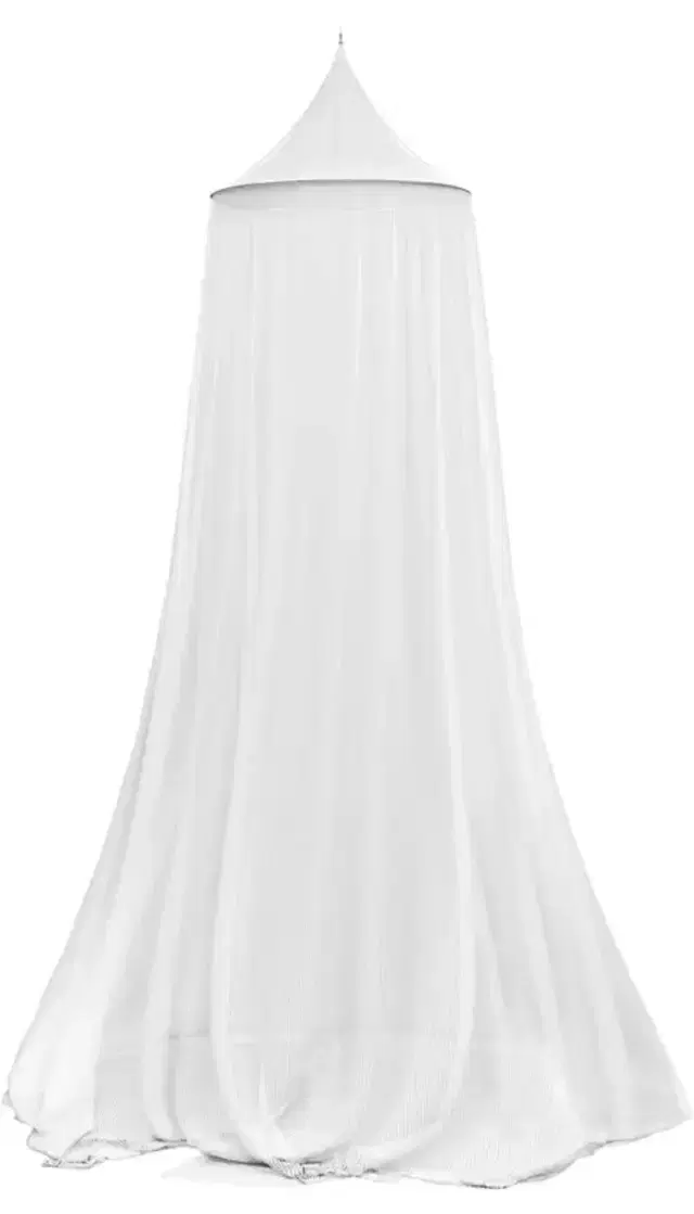Polyester Double Bed Mosquito Net, White, 92x80 inches
