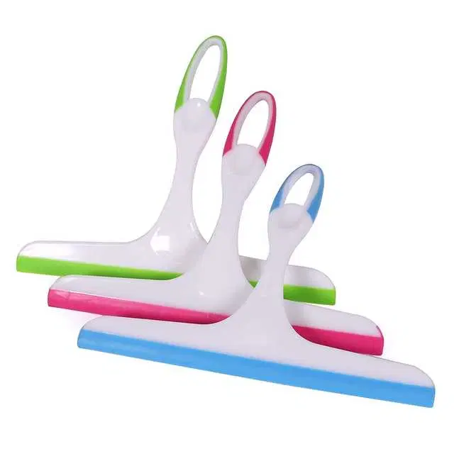Kitchen Wiper For Cleaning Slabs Window Glass Tiles Kitchen Plastic, Multicolor, Pack Of 3, S-17