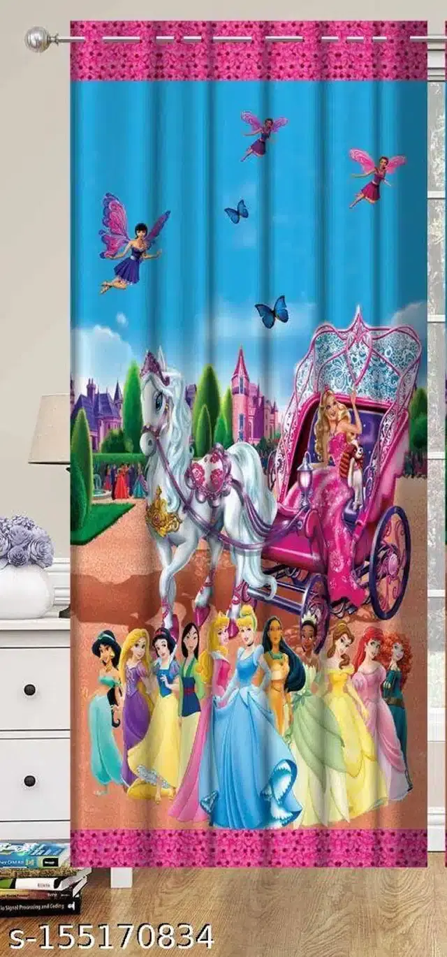 Curtains for Door, Multicolor, 5 Feet