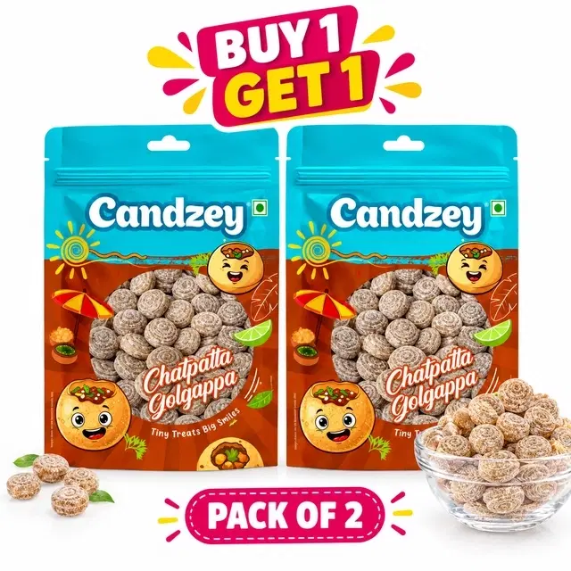 Candzey Golgappa 2X100 g  (Buy 1 Get 1 Free)