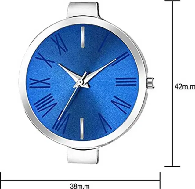 Metal Strap Analog Watch for Women & Girls (Multicolor)