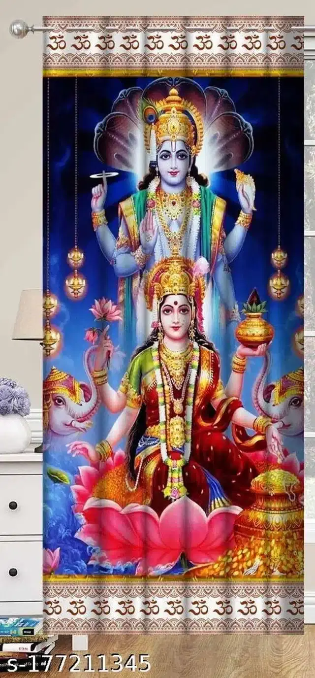 Curtains for Door, Multicolor, 5 Feet