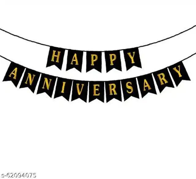 Birthday Decoration Kit, Black