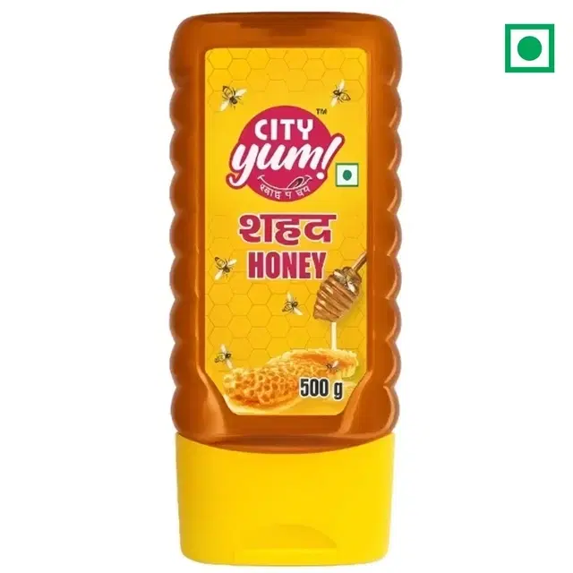 City Yum Honey Squeezy Bottle 500 g