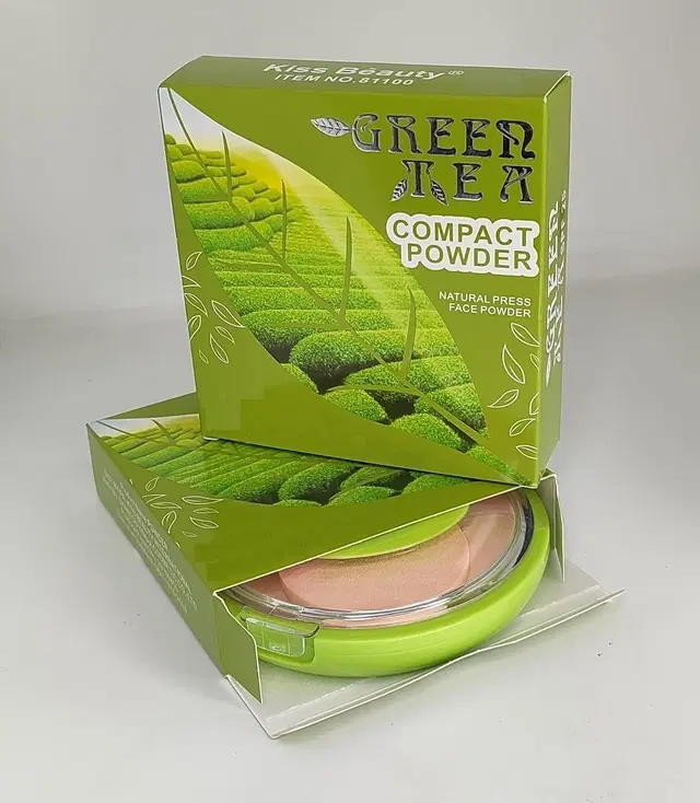 Pippal Green Tea Powder Compact, 20 g