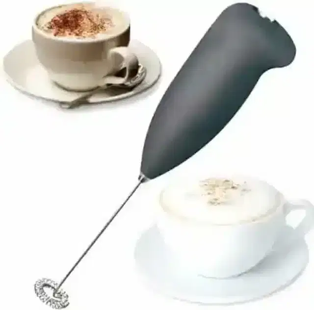 K Kudos Electric Handheld Milk Wand Mixer Frother For Latte Coffee Hot Milk (Assorted)