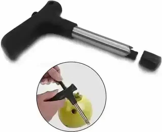 K Kudos Coconut Opener Stainless Steel Drill Cutter With Cleaner Stick Coconut Tool (Set Of 1)