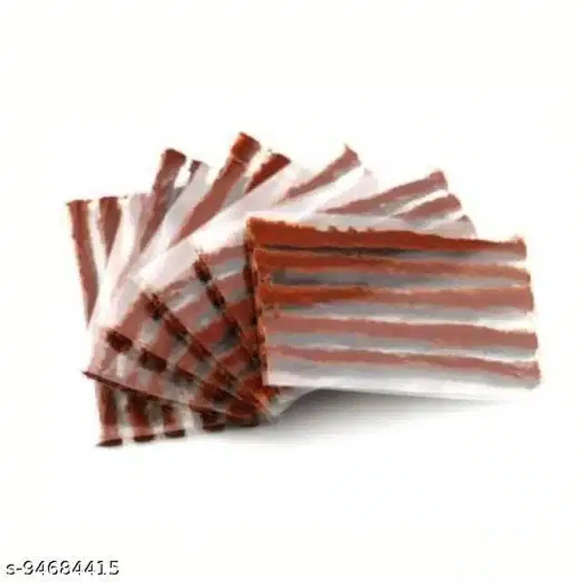 Tubeless Tyre Puncture Strips for Vehicles, Brown