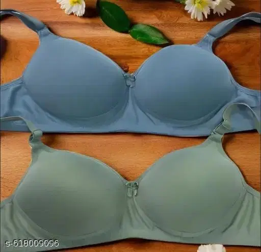 Padded Bra Combo Pack of 6 for Women (Multicolor, 36A)