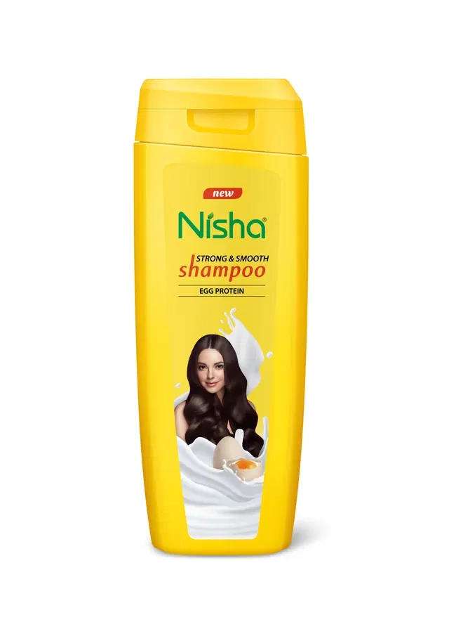 Nisha Egg Protein Shampoo Yellow (340 ml)
