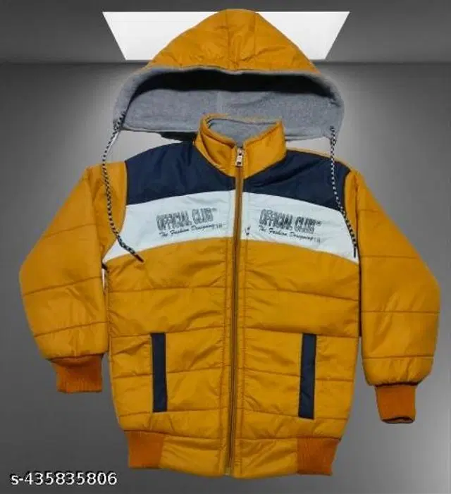 Polyester Jacket for Boys (Multicolor, 4-6 Months)