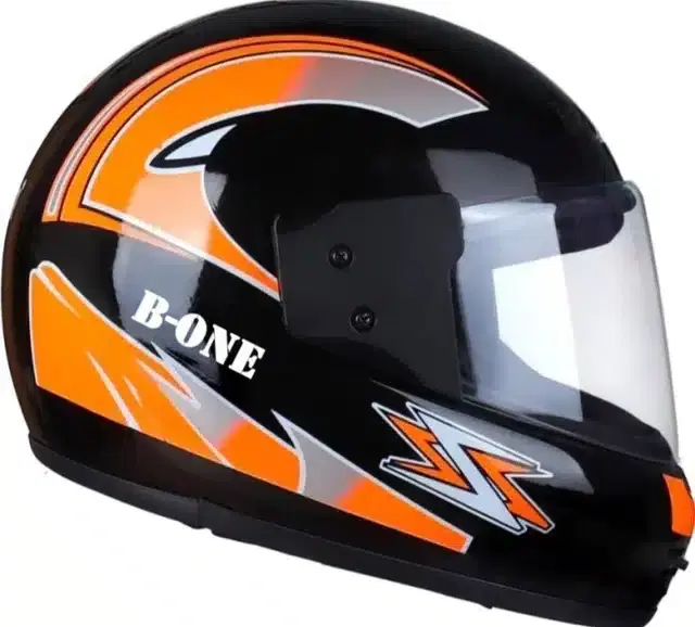 Full Face Bike Helmet for Men & Women, Black, M