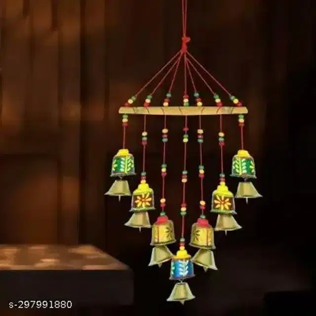 Handicraft Wind Chimes Wall Hanging, Multicolor