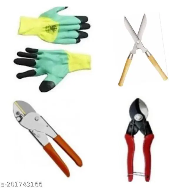 Gardening Tools Set, Multicolor, Set of 4