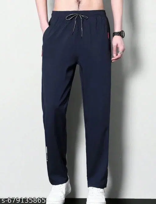 Cotton Pants for Boys, Navy Blue (28)