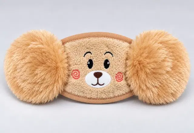 EarMuffs for Kids (Brown, Free Size)
