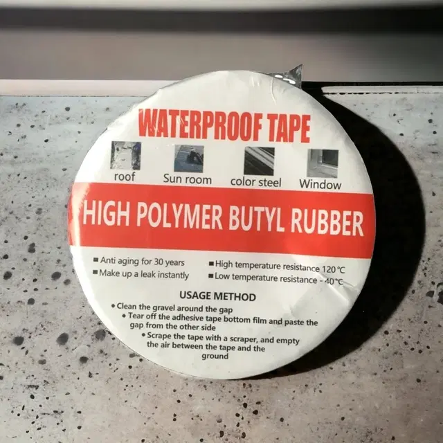 Aluminium Single Sided Self Adhesive Tape, Silver, 5 m