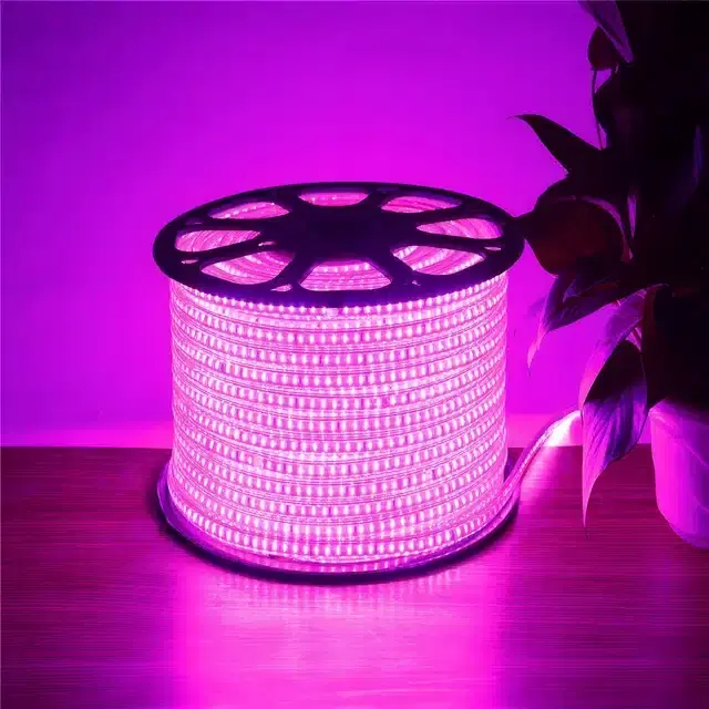 LED Rope Light, Pink, 5 m, Pack of 1