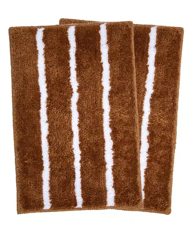 Anti-Skid Bath Mats, Pack of 2, Multicolor, 37x57 cm