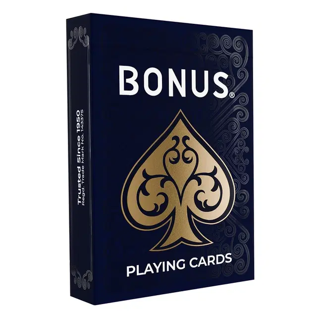 Parksons Bonus Premium Playing Cards, Blue
