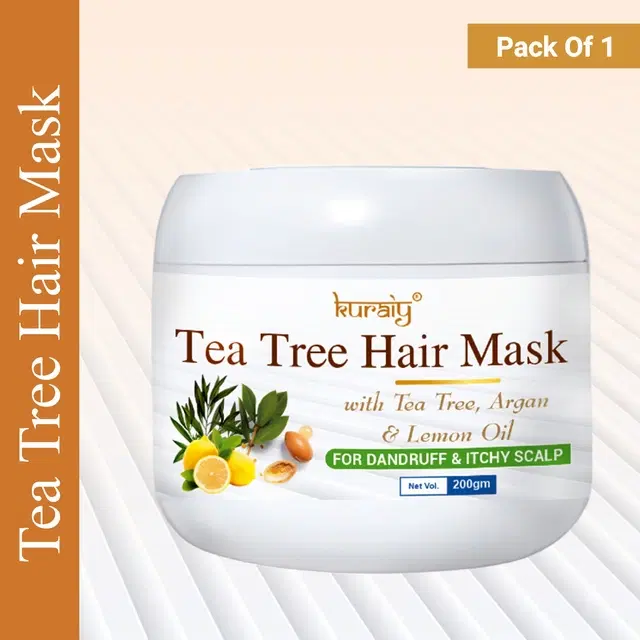 Kuraiy Tea Tree Hair Mask, 200 g