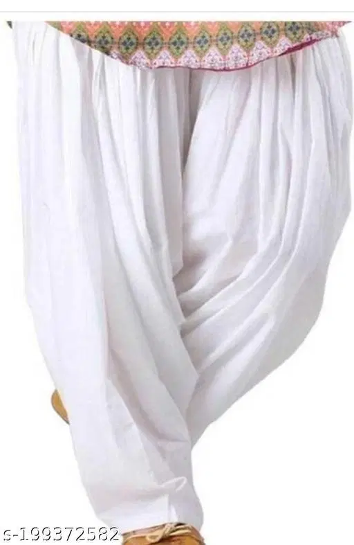 Salwar for Women (White, 24)