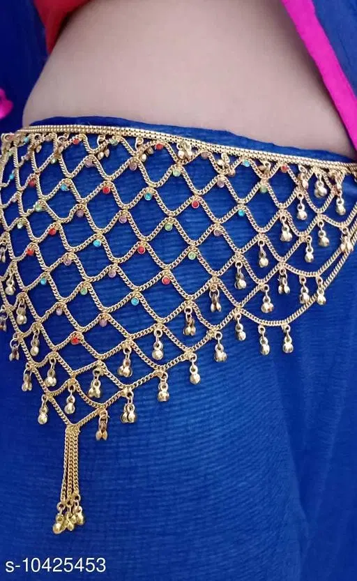Multicolor Kamarband for Women (Multicolor, Free Size)