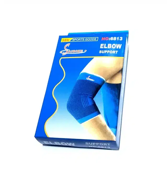 Elastic Hand Elbow Support, Blue, Set of 1