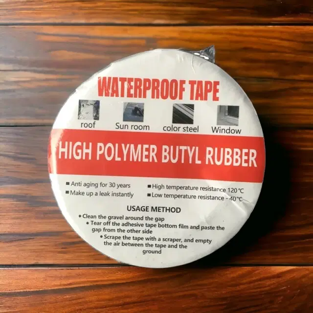 Aluminium Single Sided Self Adhesive Tape, Silver, 5 m