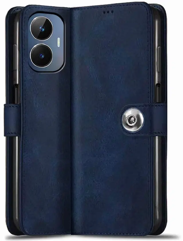 Flip Mobile Cover for Realme RMX3710/Narzo N55, Multicolor