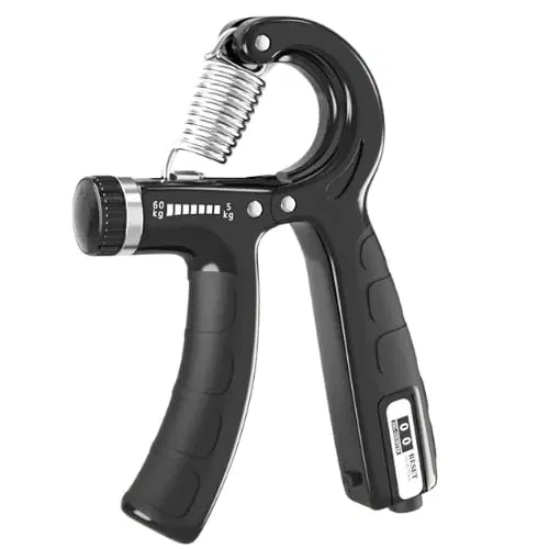 Plactic Hand Gripper For Forarms Exercise, Black