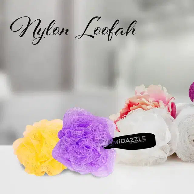 MiDazzle Nylon Bathing Small Loofah